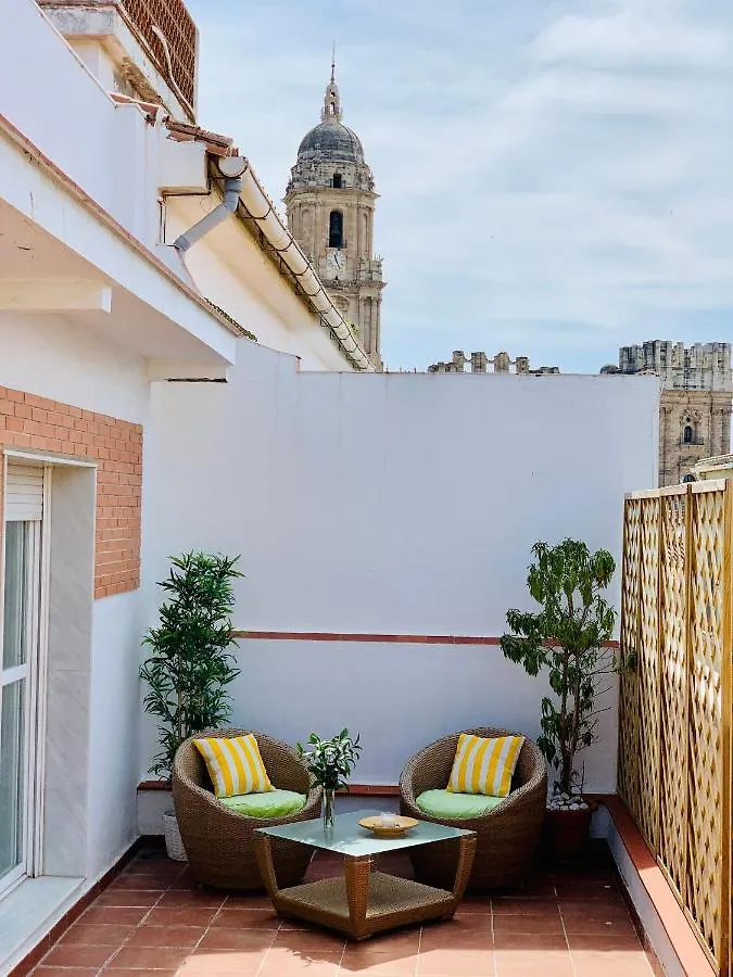Las Flores - Atico Duplex Con Terraza - Probeyma - Malaga Apartment